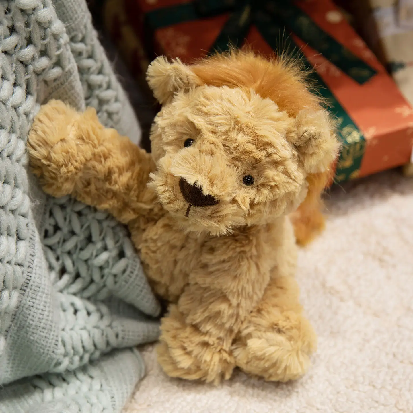 

Soft Cute Lion Pillow Cushion Adorable Home Decor Gift Sofa Bed Office Non-Slip Base Machine Washable High Quality Fun Design