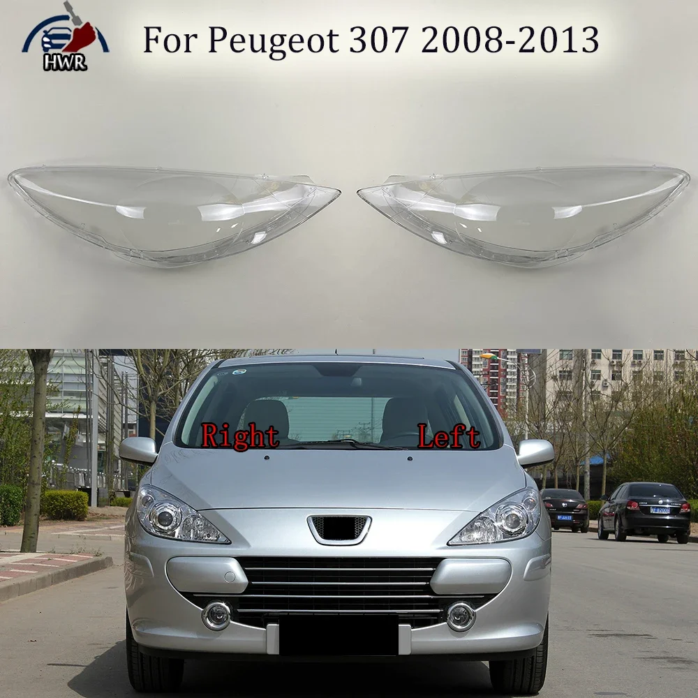 

Крышка фары, прозрачная фара, линза из плексигласа, автозапчасти для Peugeot 307 2008 2009 2010 2011 2012 2013