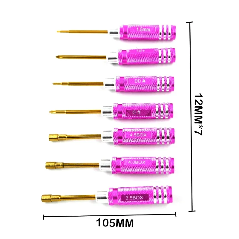 YSIDO 7 Pz 1.5 2.0 2.5mm Cacciavite Esagonale Strumenti Dado Chiave Kit per Wltoys Trxs Axial RC Elicottero Auto Aereo FPV Drone