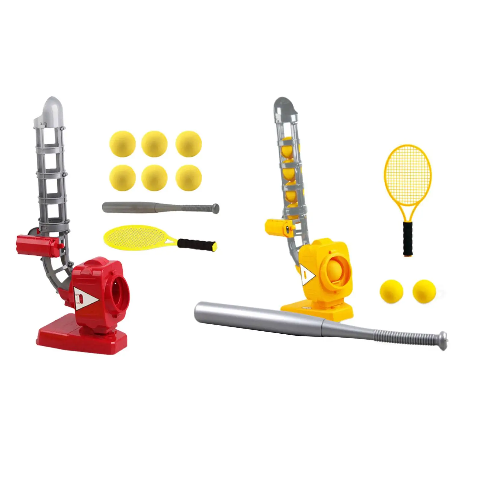 

Auto Baseball Pitching Machine Outdoor Toy Set for Kids 4+ Improve Technique