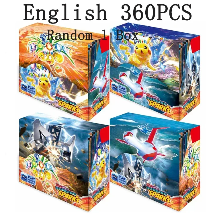 Pokémon PRISMATIC EVOLUTIONS SURGING SPARKS SCARLET & VIOLE 151/booster displaybox Pokemon boosterkaarten speelkaarten