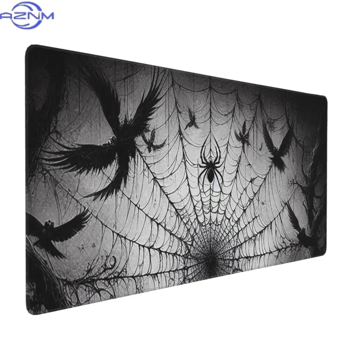 Large Mouse Pad Spider Web Gothic Halloween Gamer PC Laptop Mats Keyboard Carpet Computer Gaming Office Accessories Desk Mat