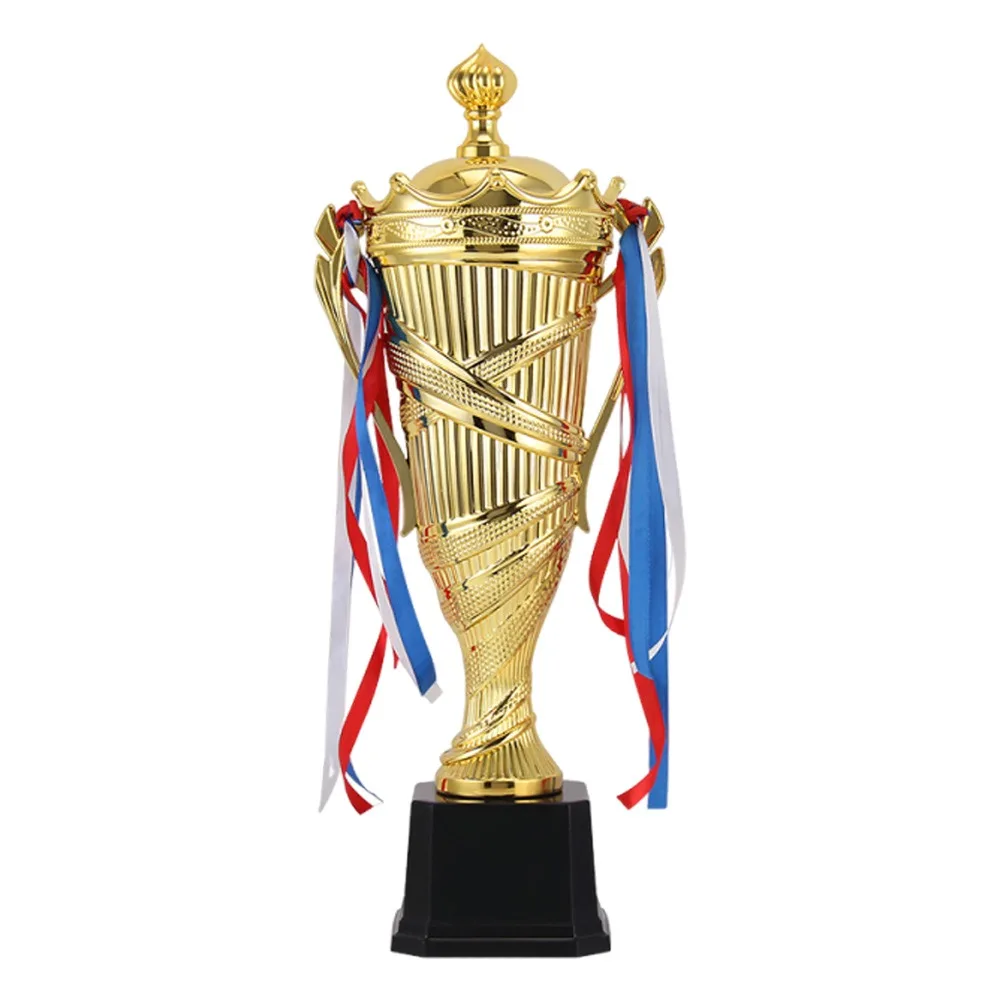 Metal Material Metal Model Trophy Golden Color Craft Souvenirs Trophy Awards Model Design Small Size Prize Cup