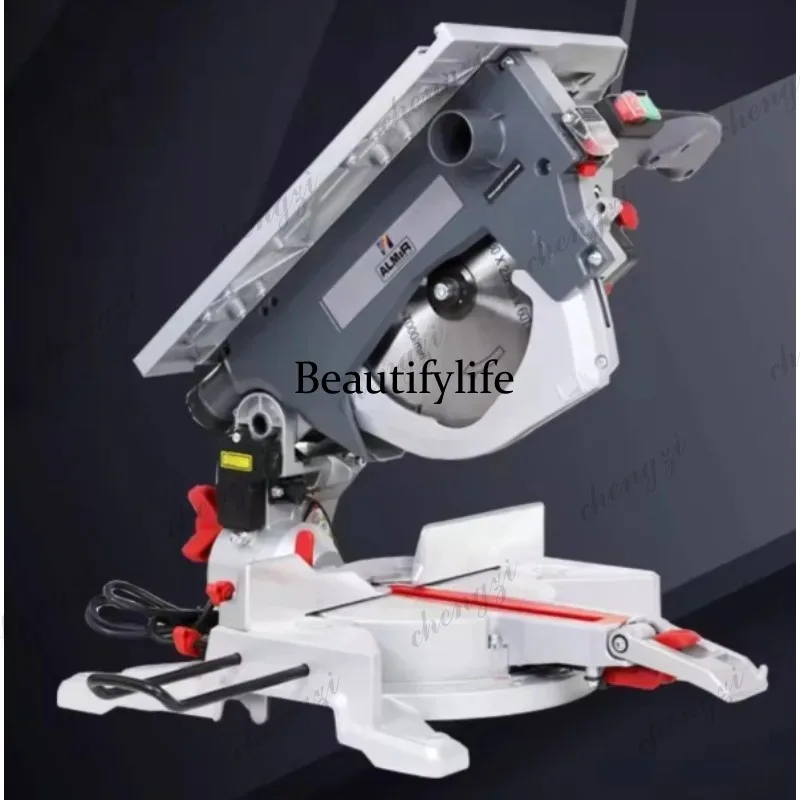 

ASMT 8 Inch 10 Inch Industrial Multi-Function Miter Saw 255 Rotary Table Horizontal Motor Core Electric Rip Cut Bench Machine