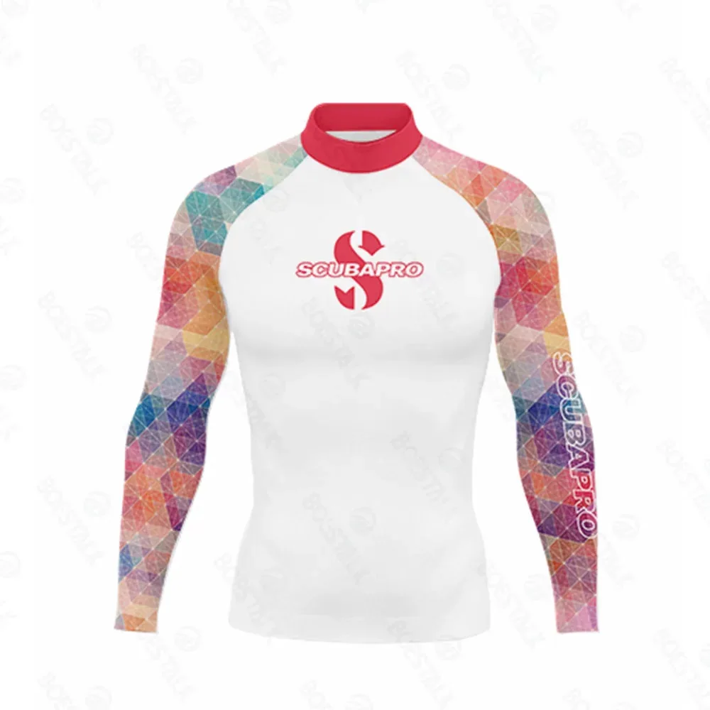 SCUBAPRO Men's Sun Protection Swim T-Shirt: Long Sleeve UPF 50+ Rash Guard - Outdoor Surfing & Scuba Dive Top