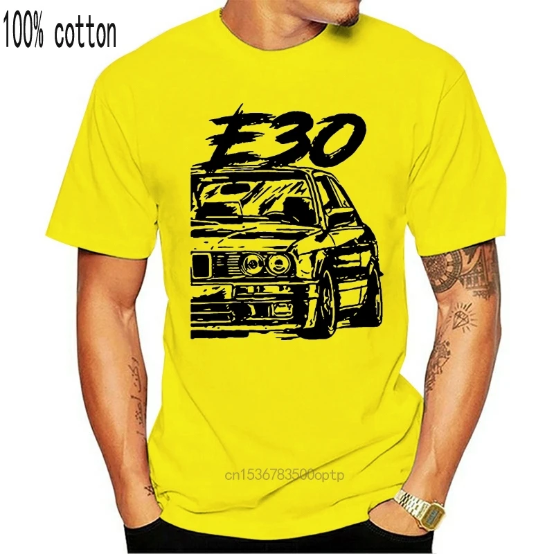 E30 T-Shirt Drift Motorsport Old School Digitally Remastered S-5XL motorcycle car men shirt