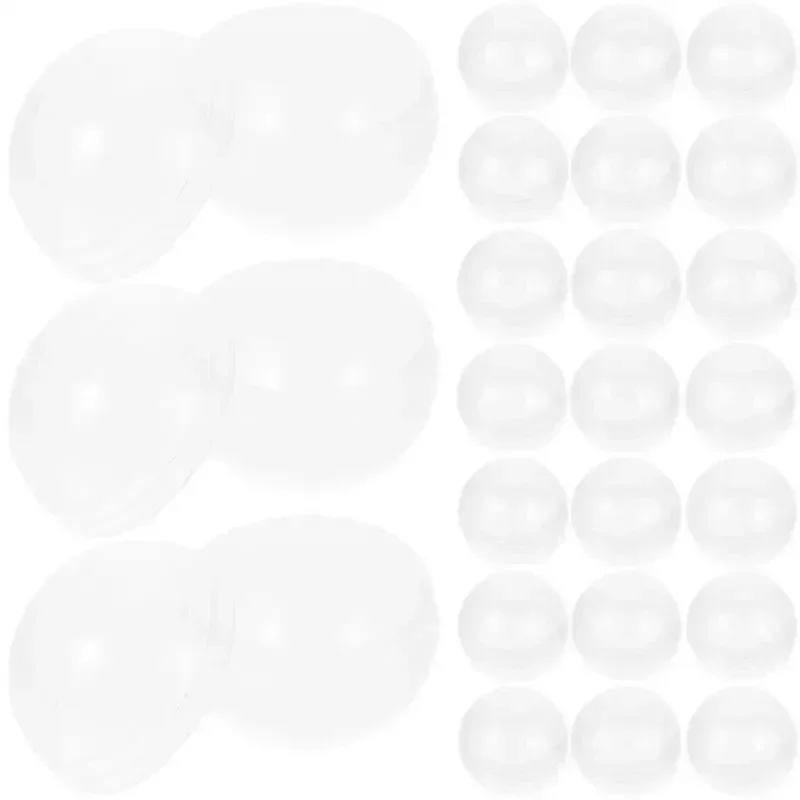 Máquina expendedora de cápsulas vacías redondas y transparentes, juguete a granel, bola sorpresa para eventos y fiestas, 35/60mm, 10 Uds.