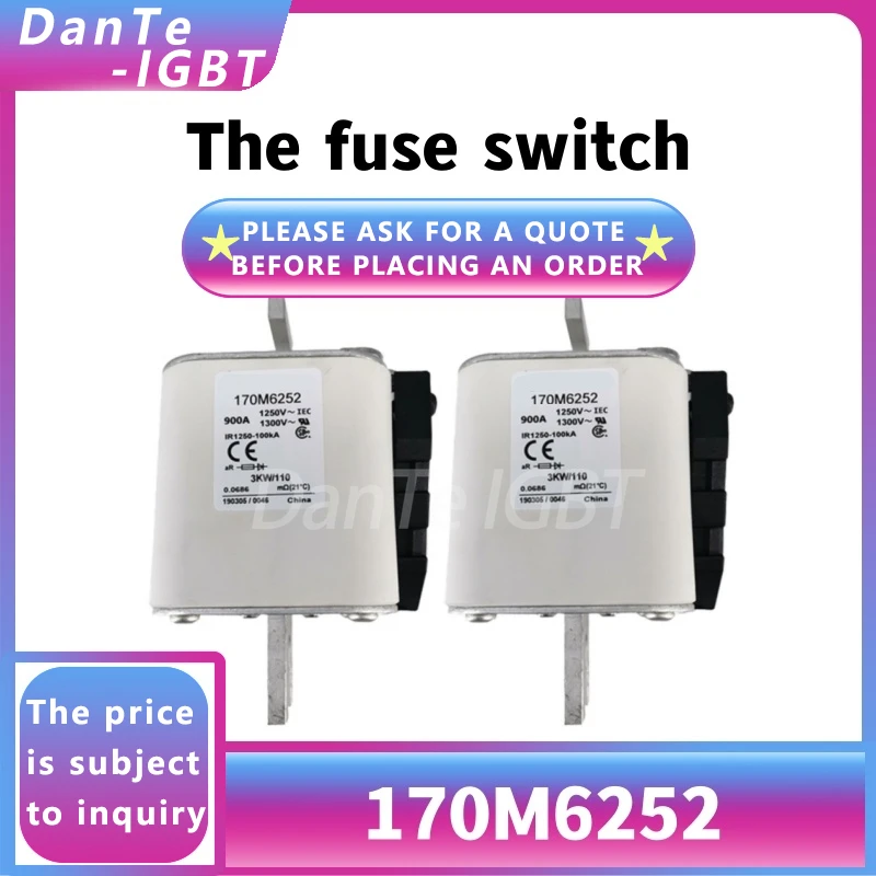 

Новый модуль 170M6252, высокая мощность, быстрое основание предохранителя, оригинальное пятно