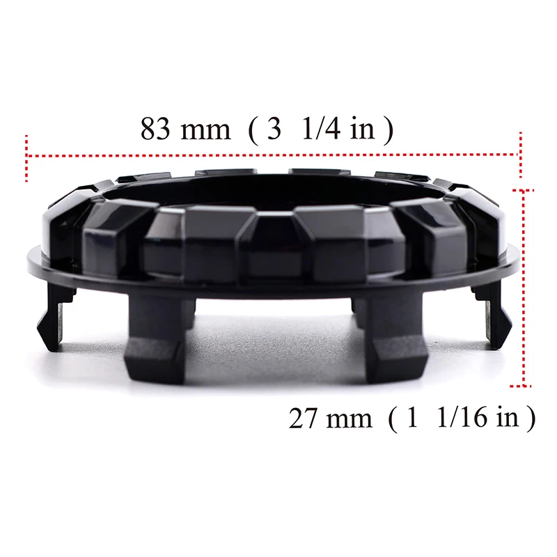 4pcs 83mm Wheel Caps Car Accessory For 88963143 9595891 9595759 9596403 19333200 Yukon Denali Avalanche Refits Rim Cover