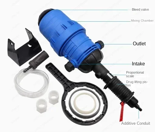 Water Powered Dosing Pump Mix Chemical Injector Proportioning Dispenser Liquid Doser for car washing mixer livestock Fertilizer