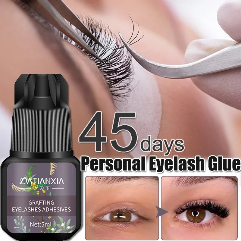 Eyelashes Extension Glue No-irritant No Smell Grafting Mink Eyelash Black Glue Quick Dry Lasting Firm Self Adhesive Eye Makeup