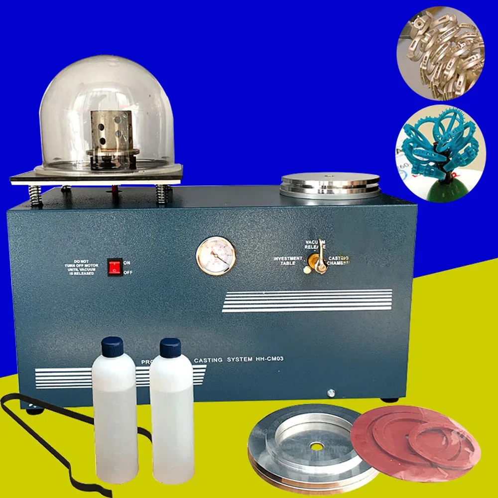 2L Vacuum machine for vest casting machine, jewelry vacuum casting machine,mini goldsmith jewelry casting machine joyeria