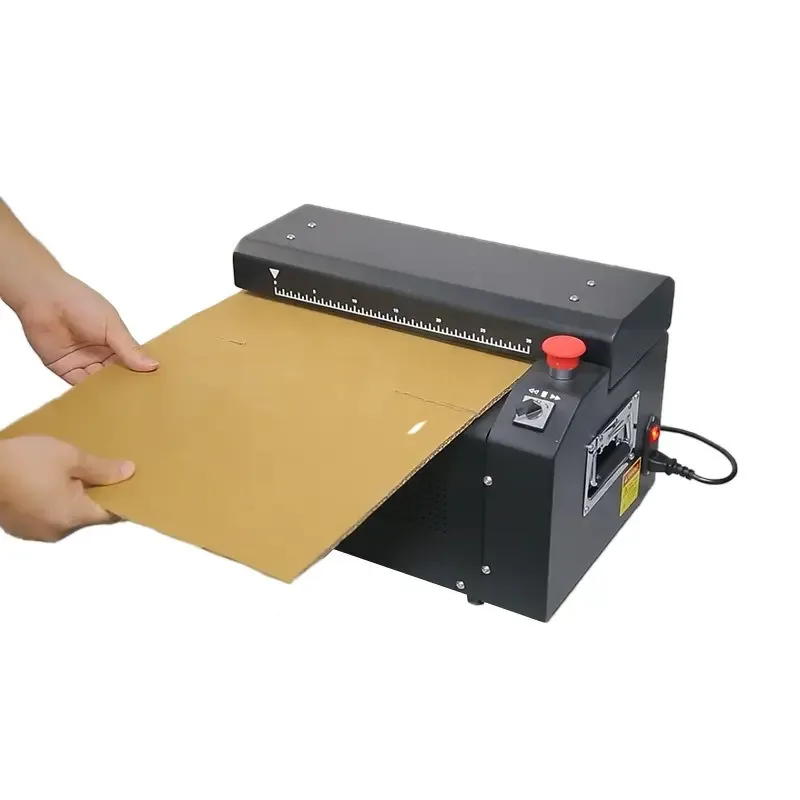 

Desktop eco-friendly packaging cardboard mesh strip express packaging buffer filling corrugated carton expander cutting machine
