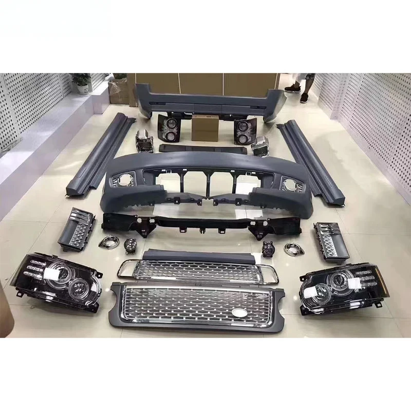 Premium Auto Facelift Body Kit, Update to Autobiography Style for 2005-2012 L322 Models 6