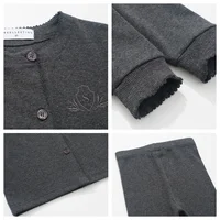 Collection de robes en jersey AS AW26, robe maxi pour filles, ensemble de vêtements brodés pour garçons, ensemble pour filles 5