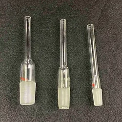 #14 #19 #24 #29 Male Joint Lab Glass Straight Vacuum Bushing Adapter Connecting