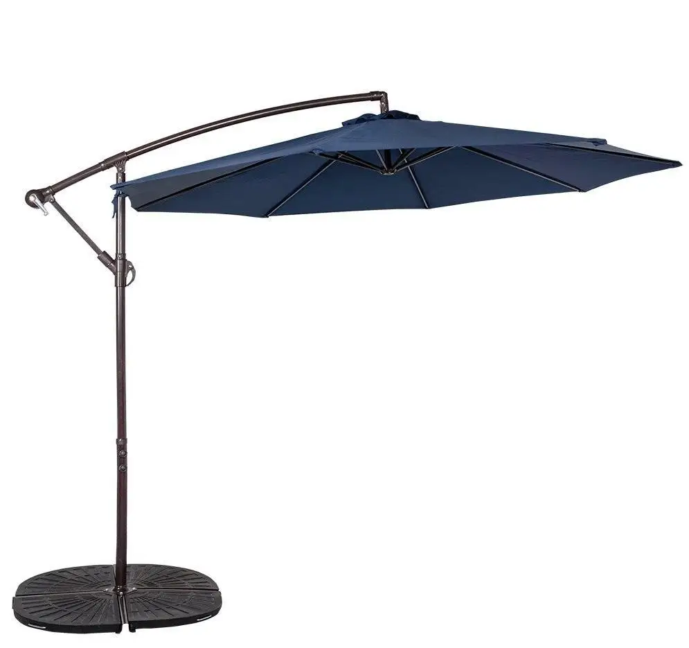 Resistance Patio Banana Umbrella Beach Garden Cafe Pool Overhanging Outdoor Parasols