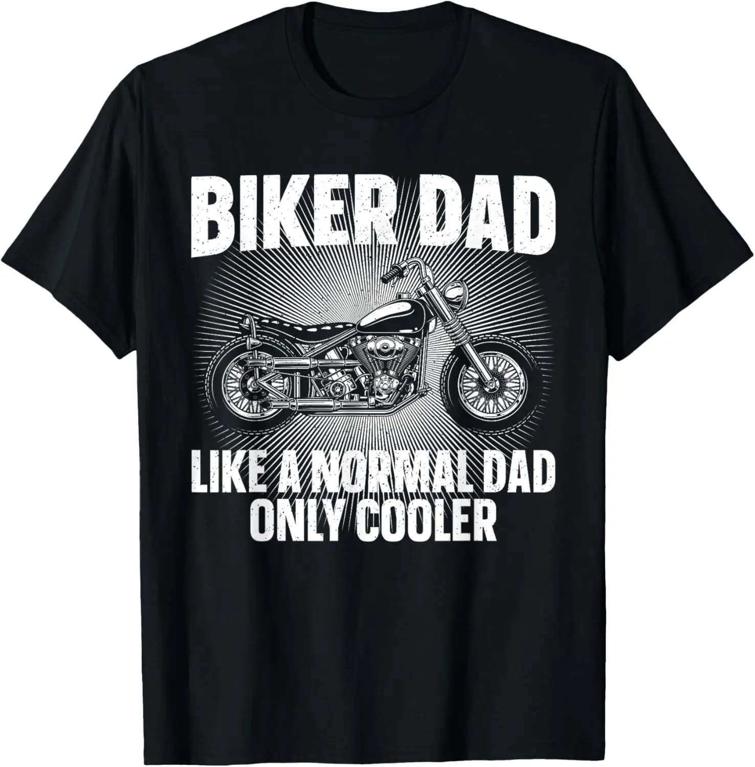 

Funny Motorcycle Dad Design For Men Grandpa Motorbike Rider T-Shirt