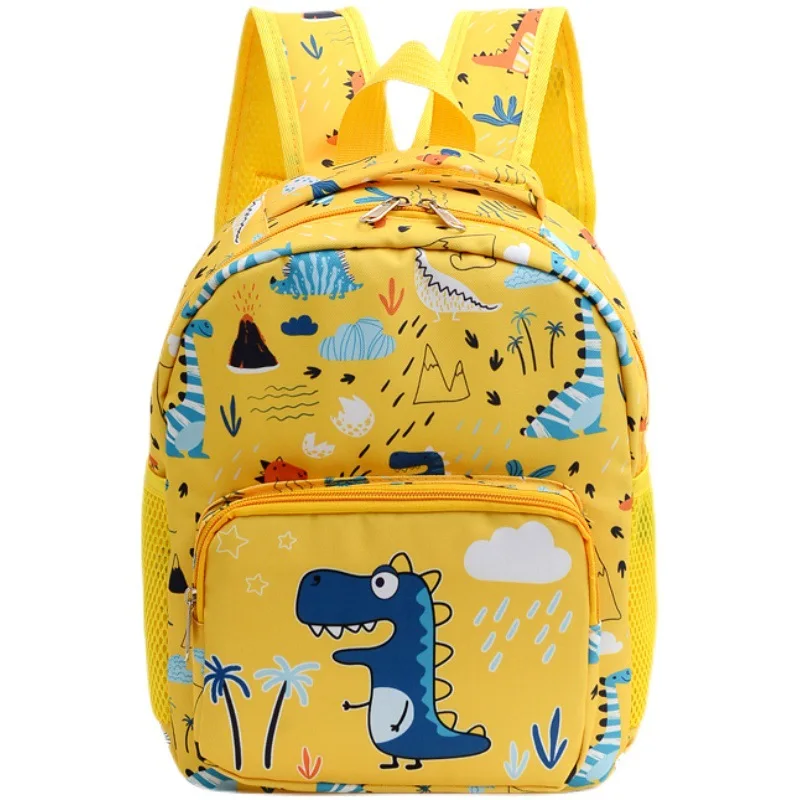 Mochila De Viaje de edición limitada para niños y niñas, Bolsa Escolar de dibujos animados, unicornio, dinosaurio, superventas