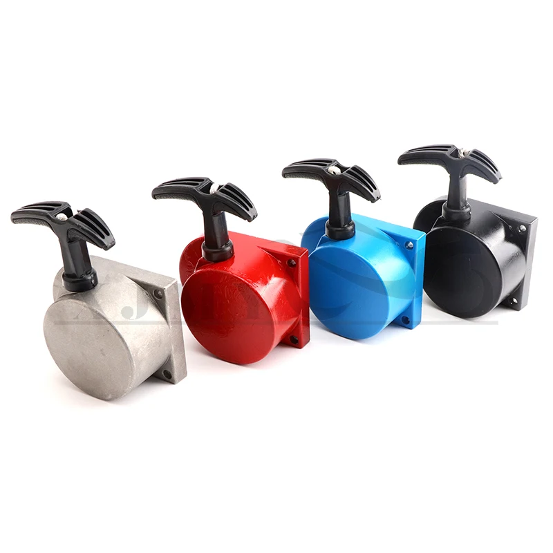 Alloy Pull Starter For 49cc 66cc 80cc Engine Motorized Bicycle Push Bike Pull Recoil Starter Handle Pulling Device