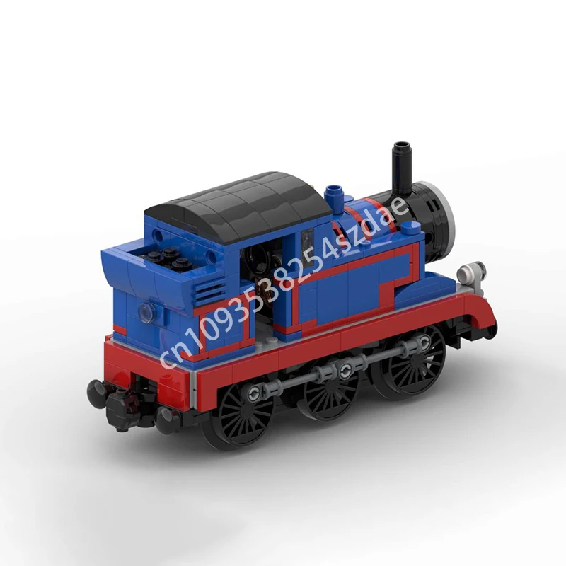 394PCS Traffic Thomas Lokomotive Train Model Moc Building Blocks Stacking Bricks Creative Kid Toy Gift Diy Educational