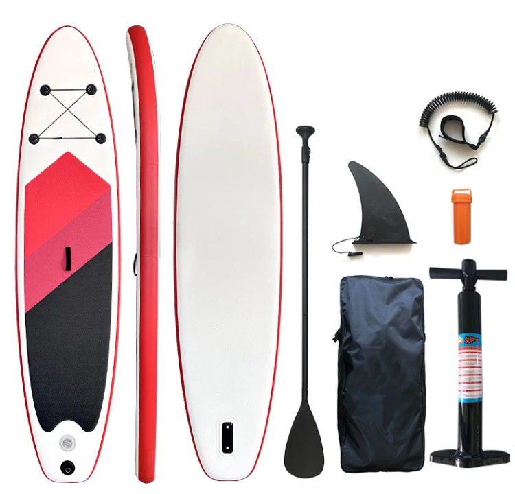 Inflatable Paddle Board for Adults with Accessories Included, Oar, Fins, Pump.  Stand up Paddleboard Great Stability