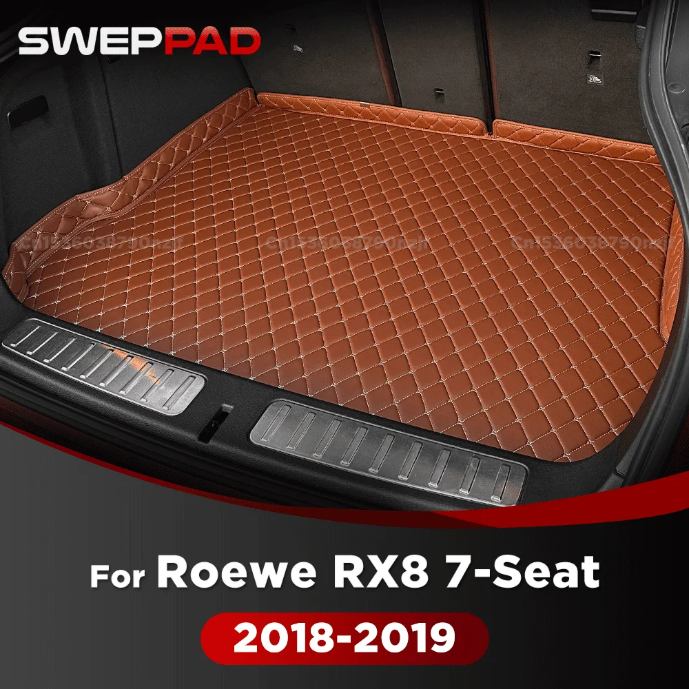 

Для Roewe RX8 7-местный 2018 2019 3D коврик в багажник автомобиля, коврик для багажника, аксессуары для интерьера, чехол