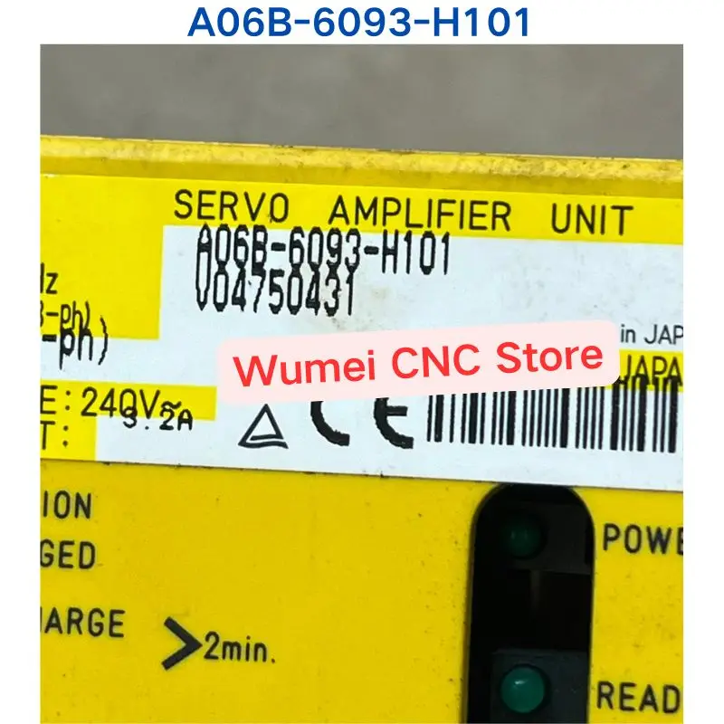 Second-hand test OK servo drive A06B-6093-H101