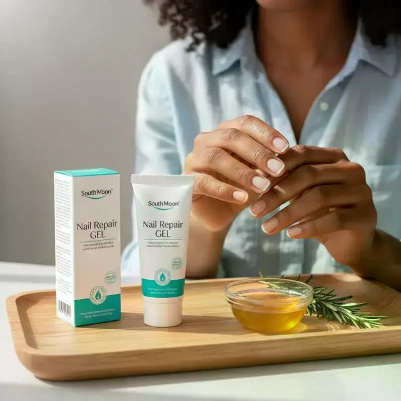 Broken Nail Repair Gel Relieve Dry Rough Cracked Nail Strengthener Soften Cuticle Improve Toughness Nail Fungus Removal Ointment