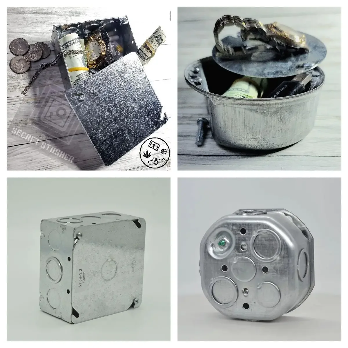 Private Money Box Junction Boxes Secret Home Diversion Stash Can Safe Hiding Jewelry ⁣⁣⁣⁣Hidden Storage Box