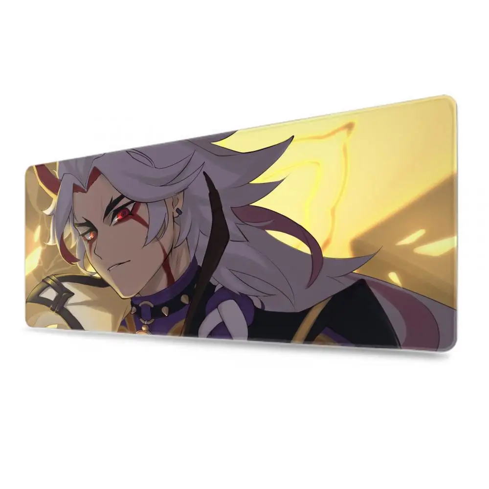 Arataki Itto Mouse Pad Genshin Impact Mousepad Itto Keyboard Padding Computer Pad PC Gaming Accessories Desk Mat