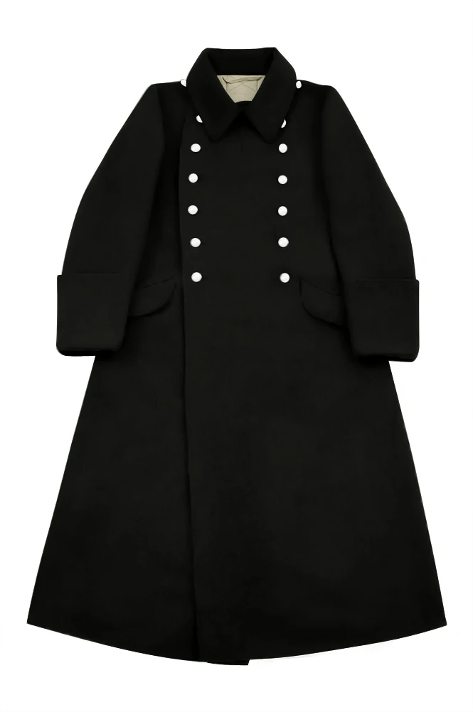 GUGD-004สงครามโลกครั้งที่สองเยอรมัน M32 Allgemeine Elite EM ขนสัตว์ Greatcoat