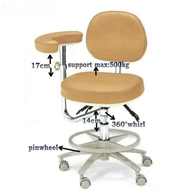 Soft Sofa Ergonomic Reduce Fatigue Dentist Doctor Stool