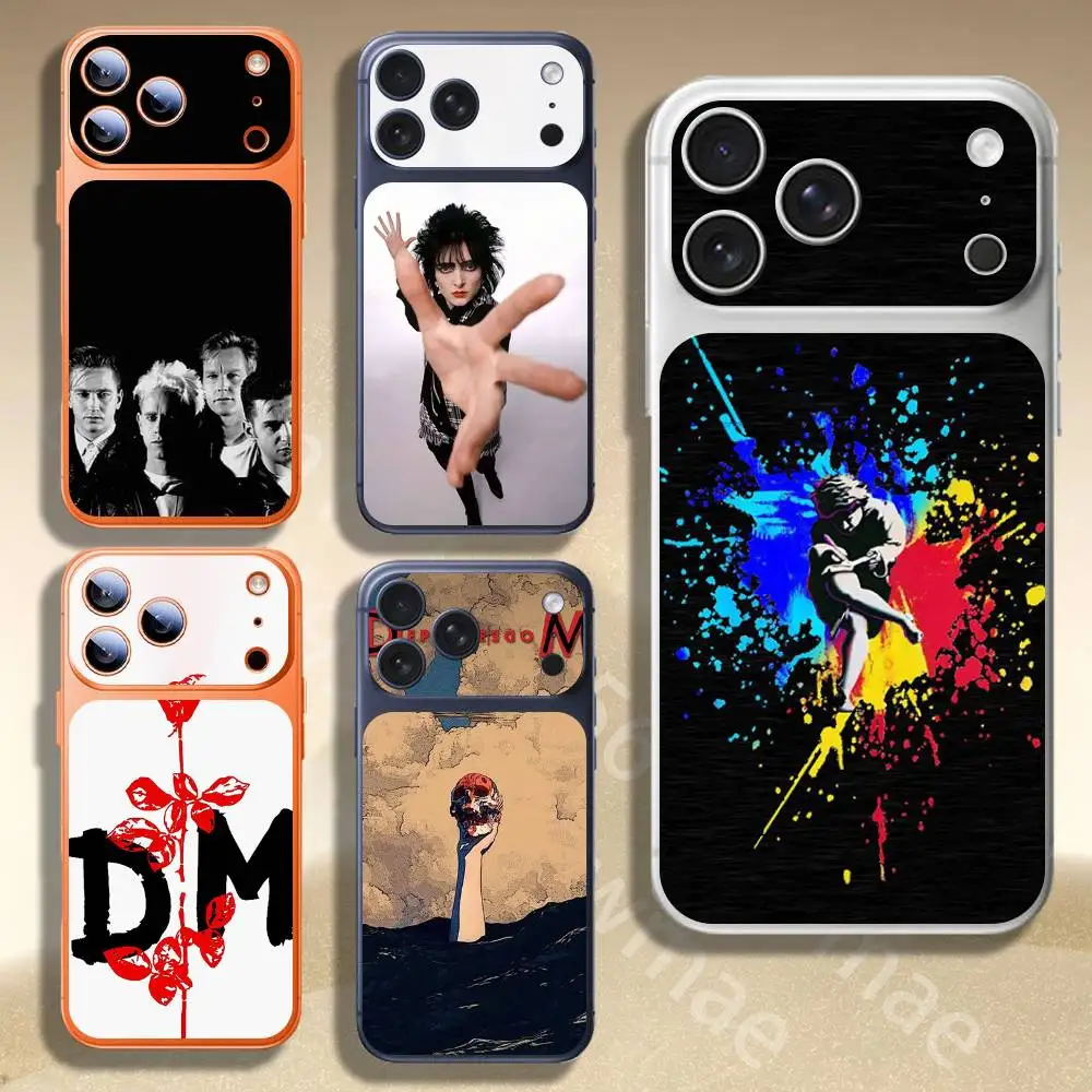 

D-Depeche-Mode Band For Apple iphone 17pro 17promax Back Cover Decal Wrap Skin Rear Protective Sticker Film