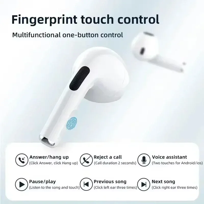 Original Xiaomi Air Pro 6 headphones TWS 9D HIFI headphones high-end Bluetooth iPhone Android Wireless Pods advanced headphones