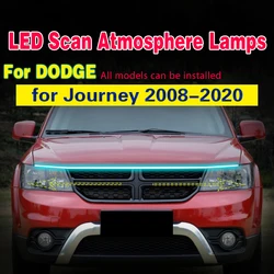 For Dodge Journey 2008-20 LED DRL Scan Starting Daytime Running Light Daylight Signal lamp car-Styling Decorative Ambient lights