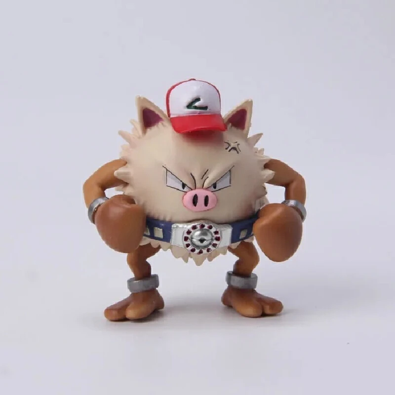 Nowa figurka Pokemon Anime Primeape 5 cm, model PVC, urocza statuetka, ozdoba na biurko, prezenty urodzinowe dla dzieci, zabawki ﻿