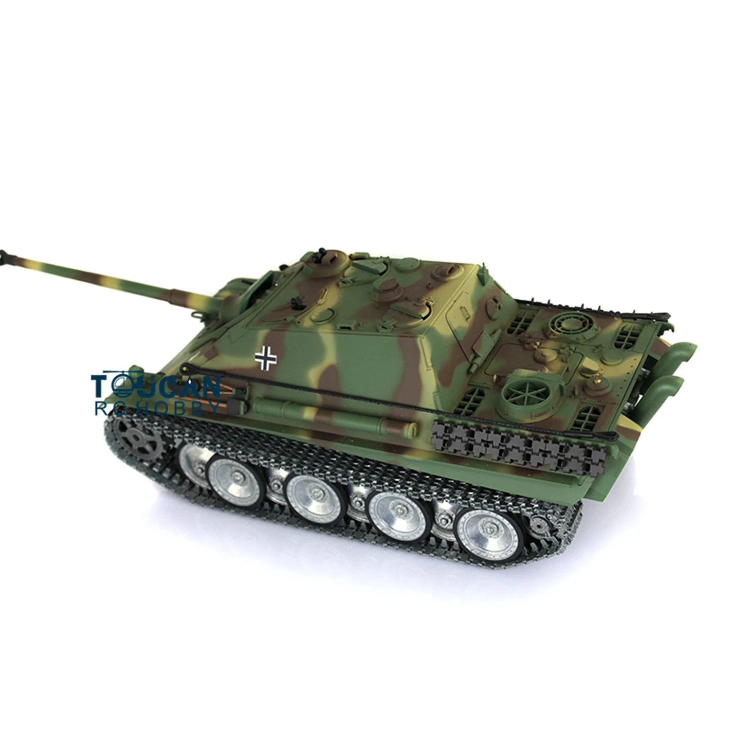 HENG LONG 1/16 7.0 Customized Jadpanther RTR RC Tank 3869 FPV Metal Tracks Wheels Remoted Panzer Car TH17442-SMT4