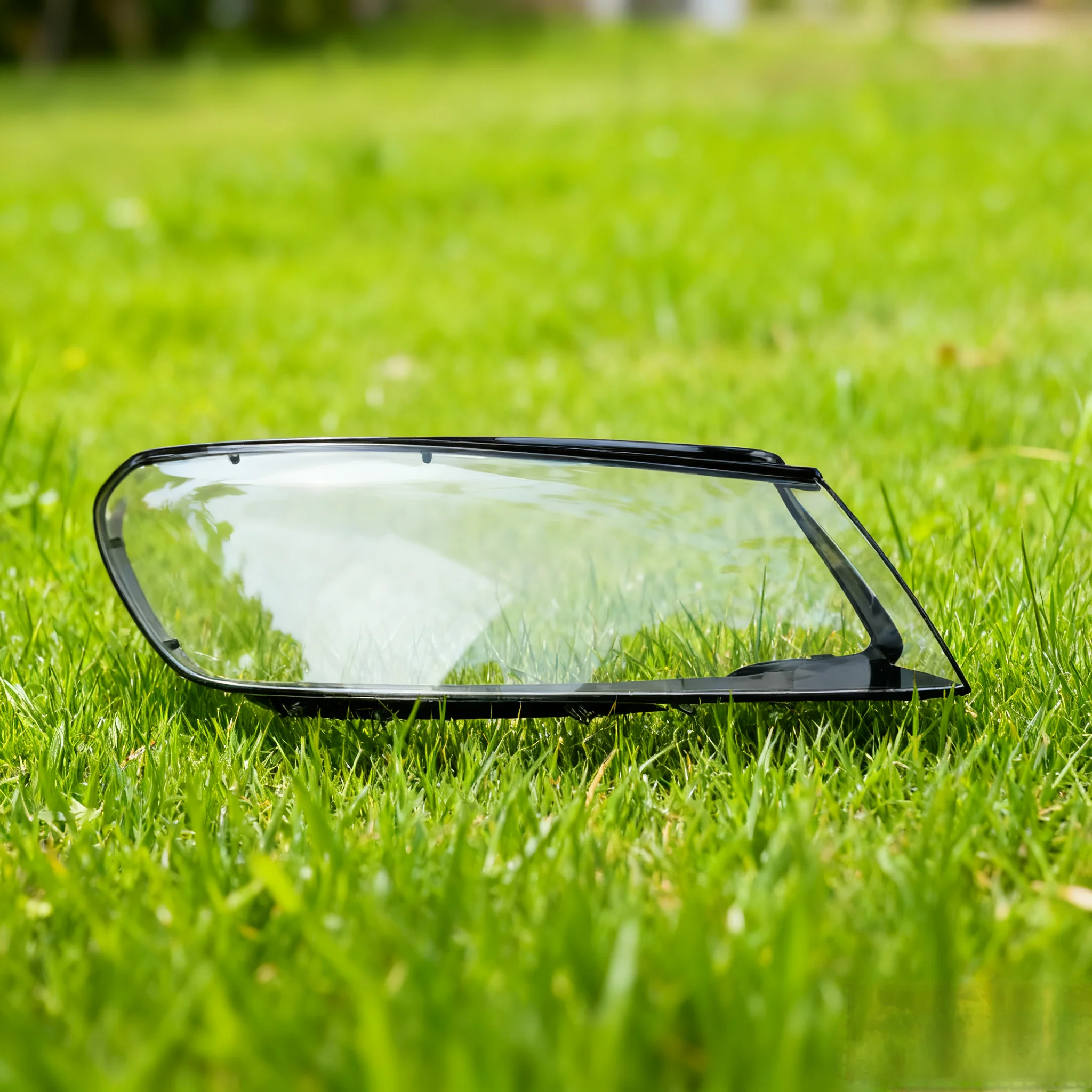 ل Volkswagen VW طوارق 2016 2017 2018 سيارة الجبهة عدسة المصباح الأمامي غطاء كشافات قذيفة شفافة عاكس الضوء الزجاج مصباح الإسكان