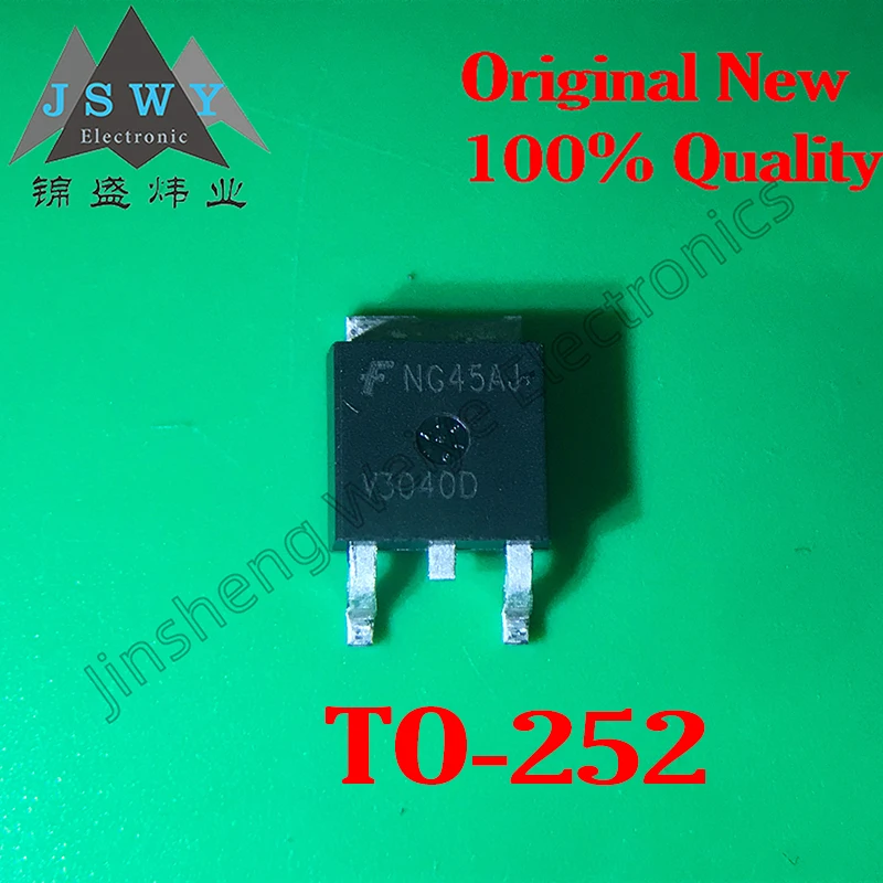 (10-30PCS) ISL9V3040D3ST V3040D TO-252/IGBT Chip for Automotive Ignition Circuit/Imported/Original/In Stock/Fast Shipping