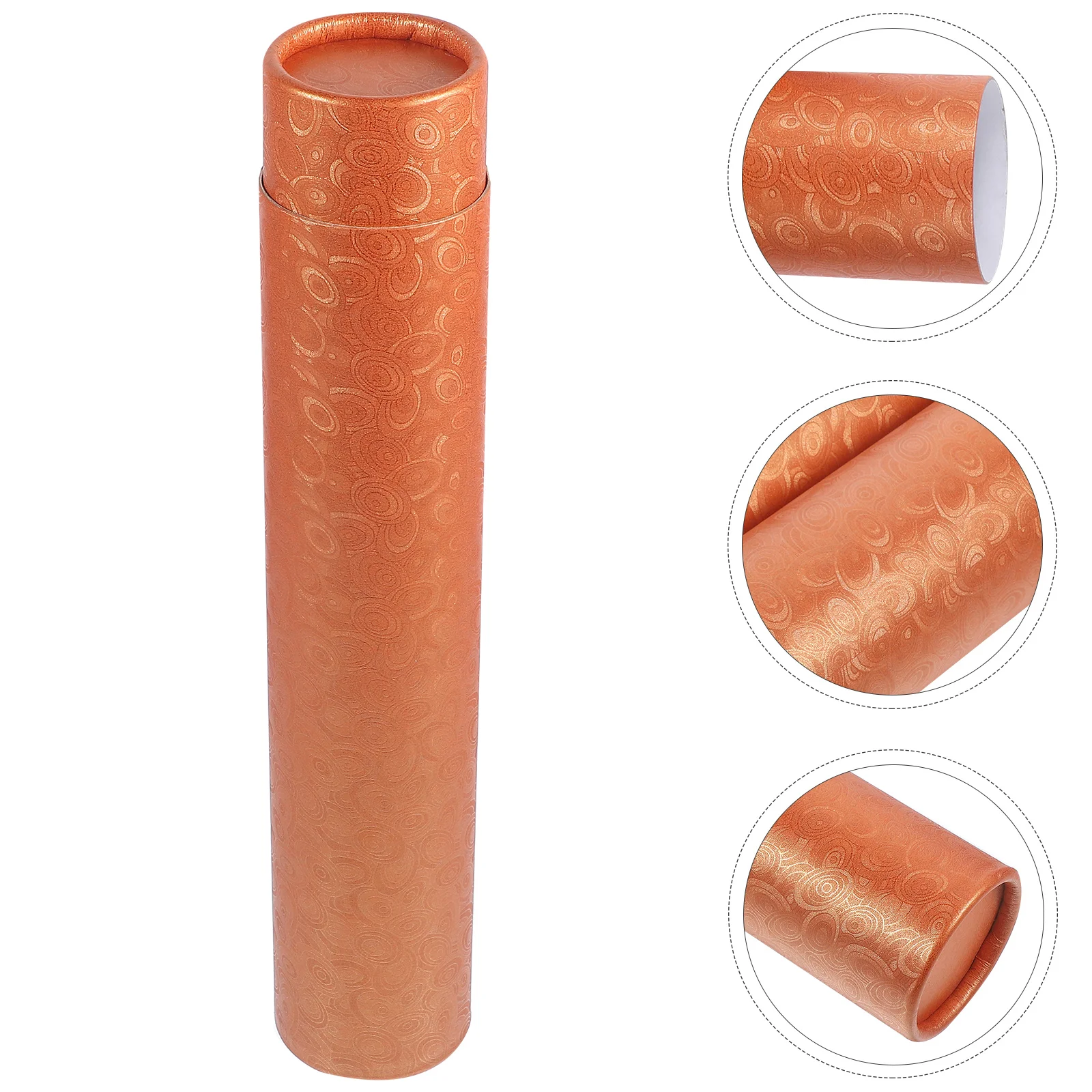 Posters Telescopic Painting Tube Tubes for Mailing Holder Carrying Pull Barrel Storage Golden Drawing Case Prints