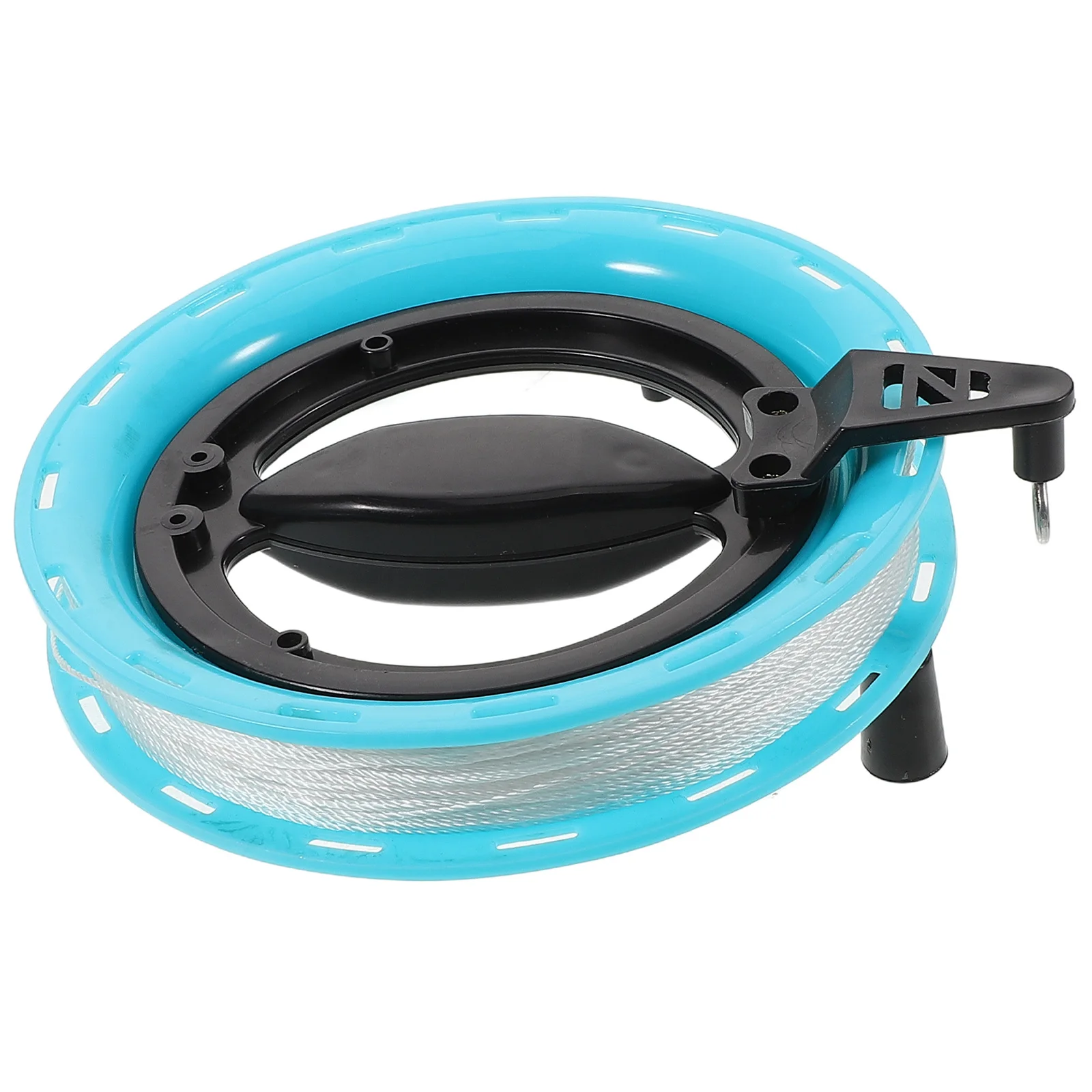 14 centimetri 100 m Bianco Aquilone Bobina di Corda Palmare Design Cavo Strumento di Avvolgimento Inverso Per Adulti Accessori Volanti In Plastica Kite Reel