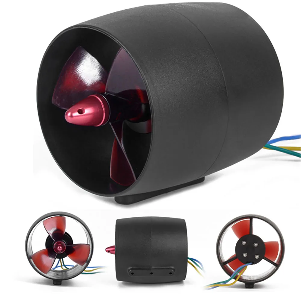 12–24 V Unterwasser-Thruster, 5 kg Schub, Süßwasserstrahlruder für Paddle-Board, Kajak, hoher Schub-U-Boot, Unterwasserroboter