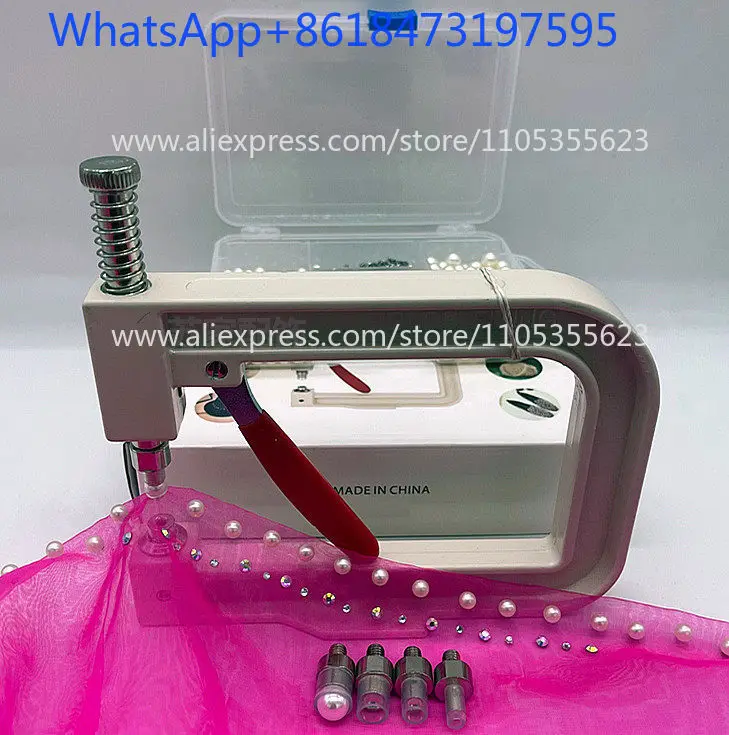 Bead machine, pearl nail drill, buckle clothes, bead pressing tool, claw buckle, handmade DIY accessories