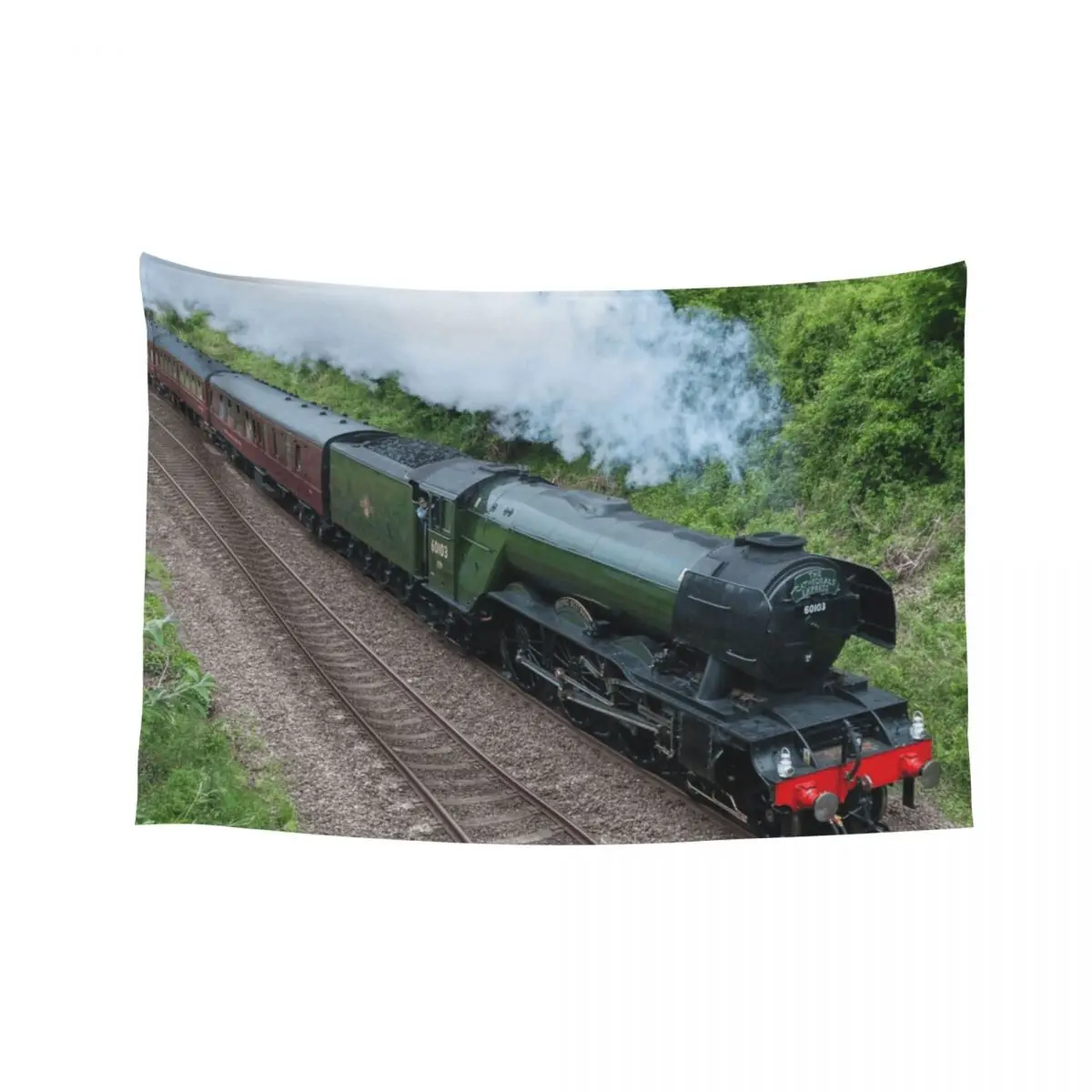 

The Flying Scotsman Tapestry Room Decoration Korean Style Room Aesthetic Decor Room Ornaments Tapestry