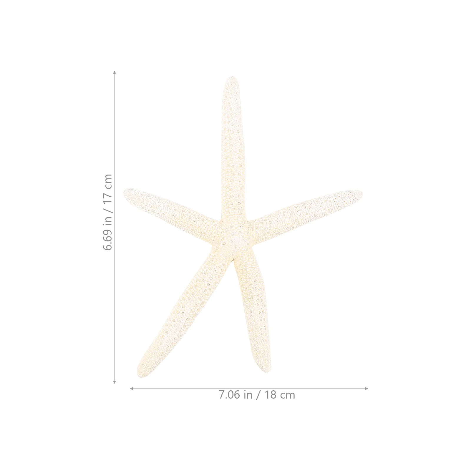 

2pcs Natural Stars Ornament Natural Sea Star For Wedding Decor Beach Home Decoration Craft Accessory Knobby Mini Seashell