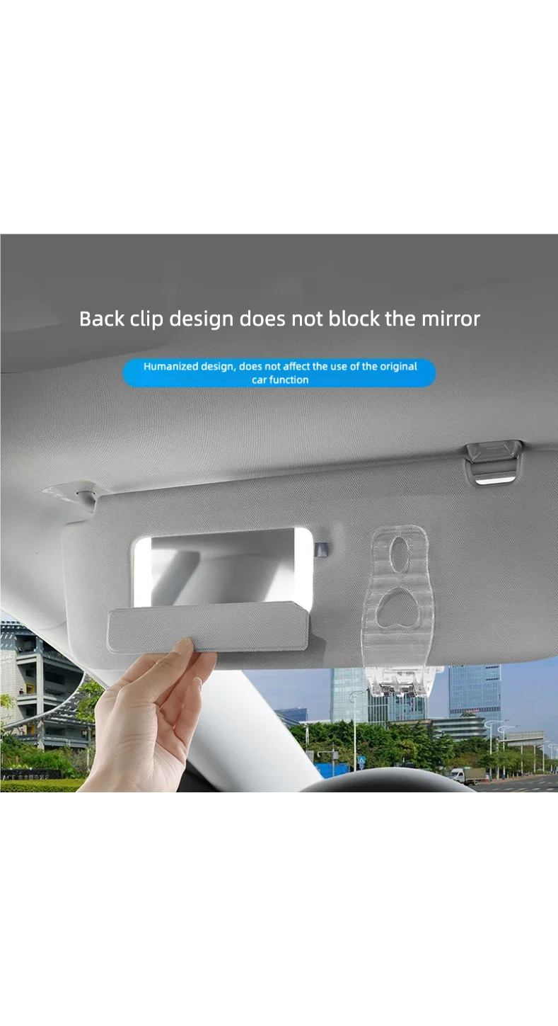 1pcs Car sun visor Anti-glare sunshade panel Night vision driving goggles image 3