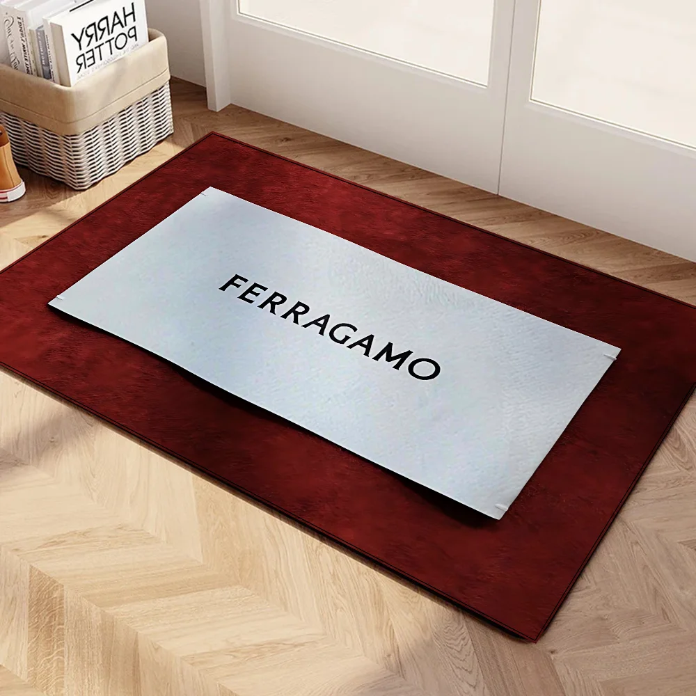 Ferragamos Floor Mat for Kitchen Carpet for Bathroom Exterior Entrance Carpet Front Door Mat Outdoor Custom Things to the Room