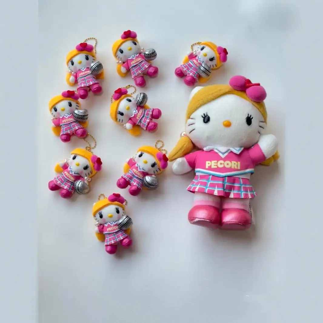 チアリーディング ダブルポニーテール ハローキティ ヴィンテージ ミニバックパック キーホルダー ぬいぐるみ おもちゃ ペンダント 日本 韓国 可愛い 女の子 ギフト