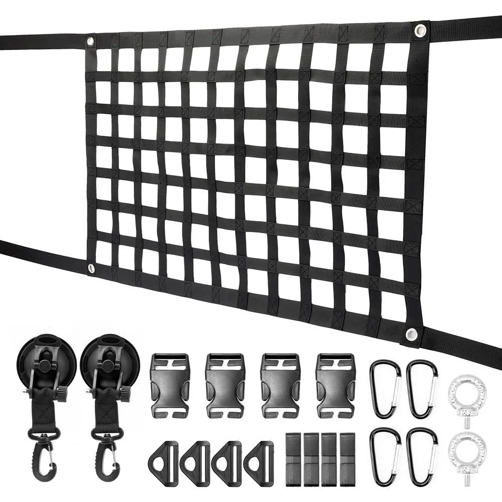 Rede de Armazenamento Interna para Teto de Carro Off Road 4x4 para SUZUKI Jimny Jb64 Jb74 2019+ Acessórios Decorativos para Carro
